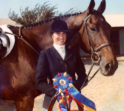 Sara Hicks - 1981 Amateur Jumper Champion & Medal Finalist