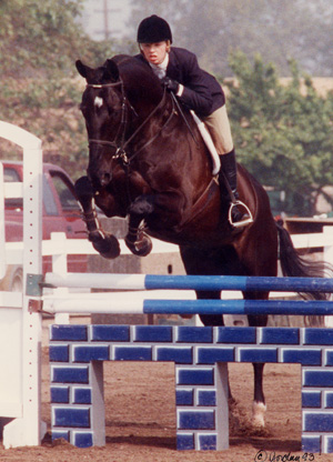 Sarah Martin-Roth & Arns - 1993 Jumper & Equitation Winner