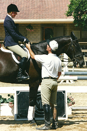 1990 Photos Mickey Hayden Show Jumpers - Old Horseback Riding Photos in ...